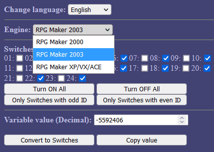 App Binary to Decimal