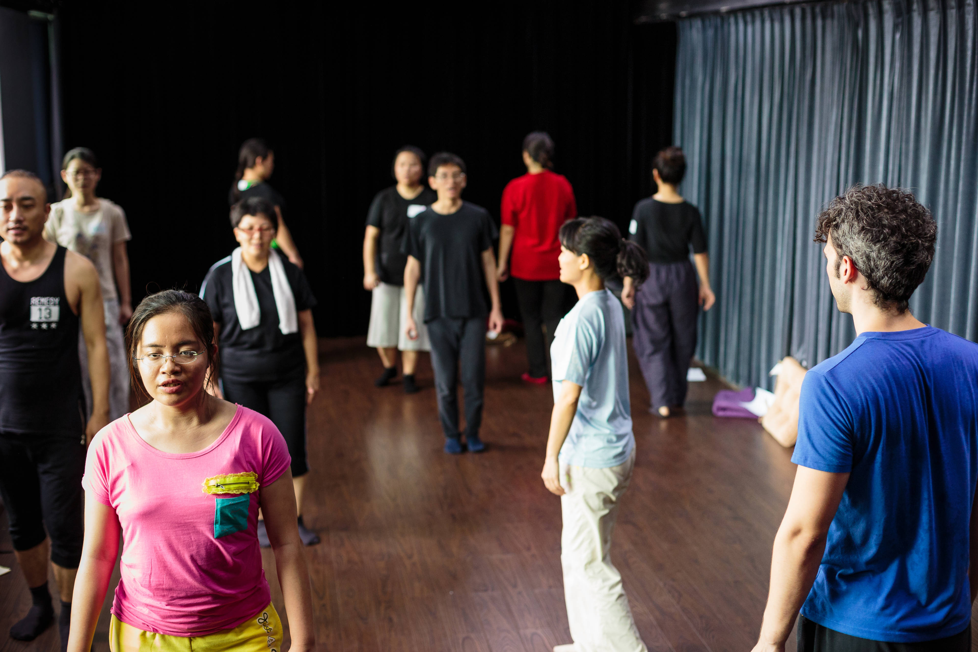 Guangzhou Physical Theatre Workshop，製作：《廣州形體劇場及復調演唱工作坊》