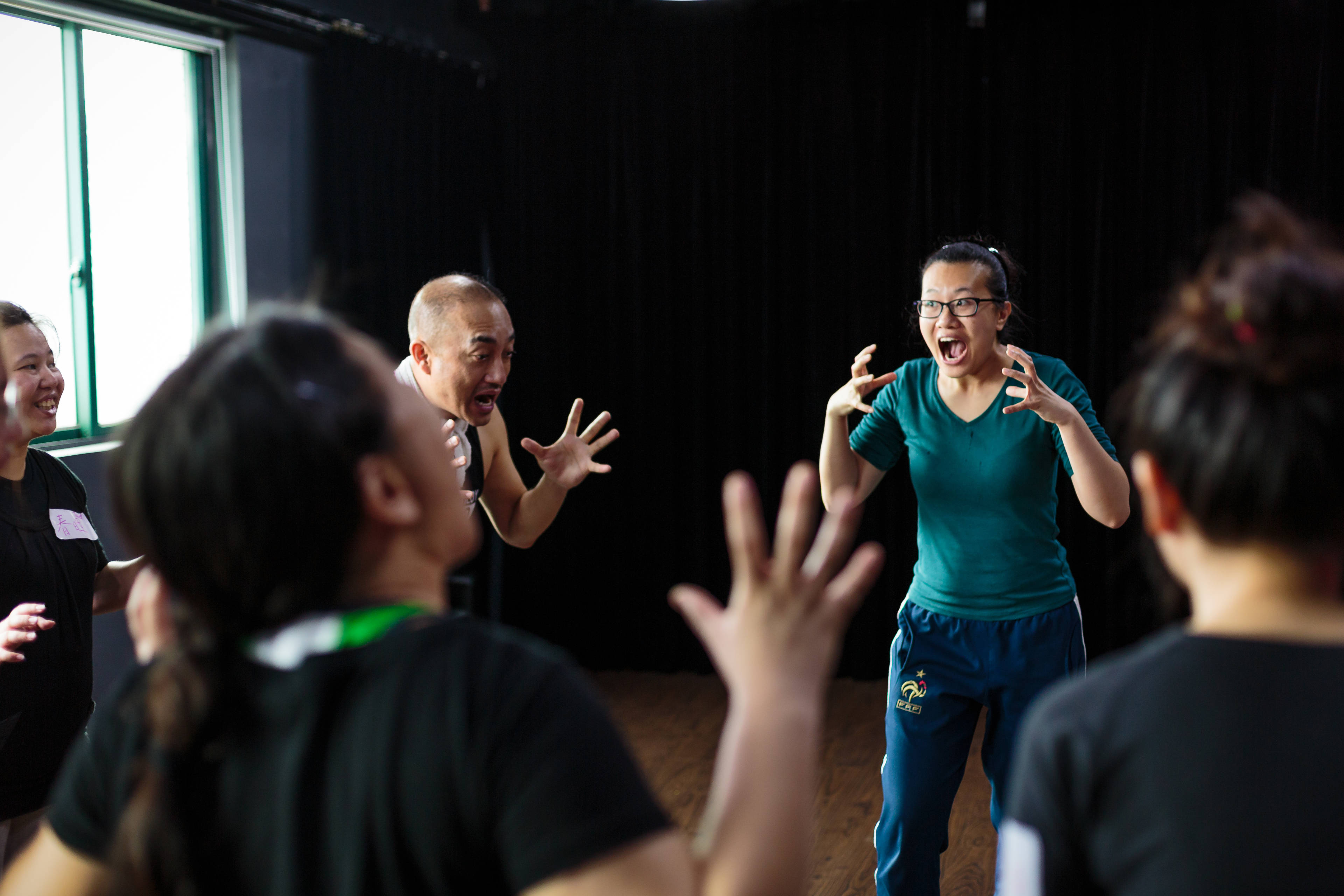 Guangzhou Polyphonic Singing Workshop，製作：《廣州形體劇場及復調演唱工作坊》