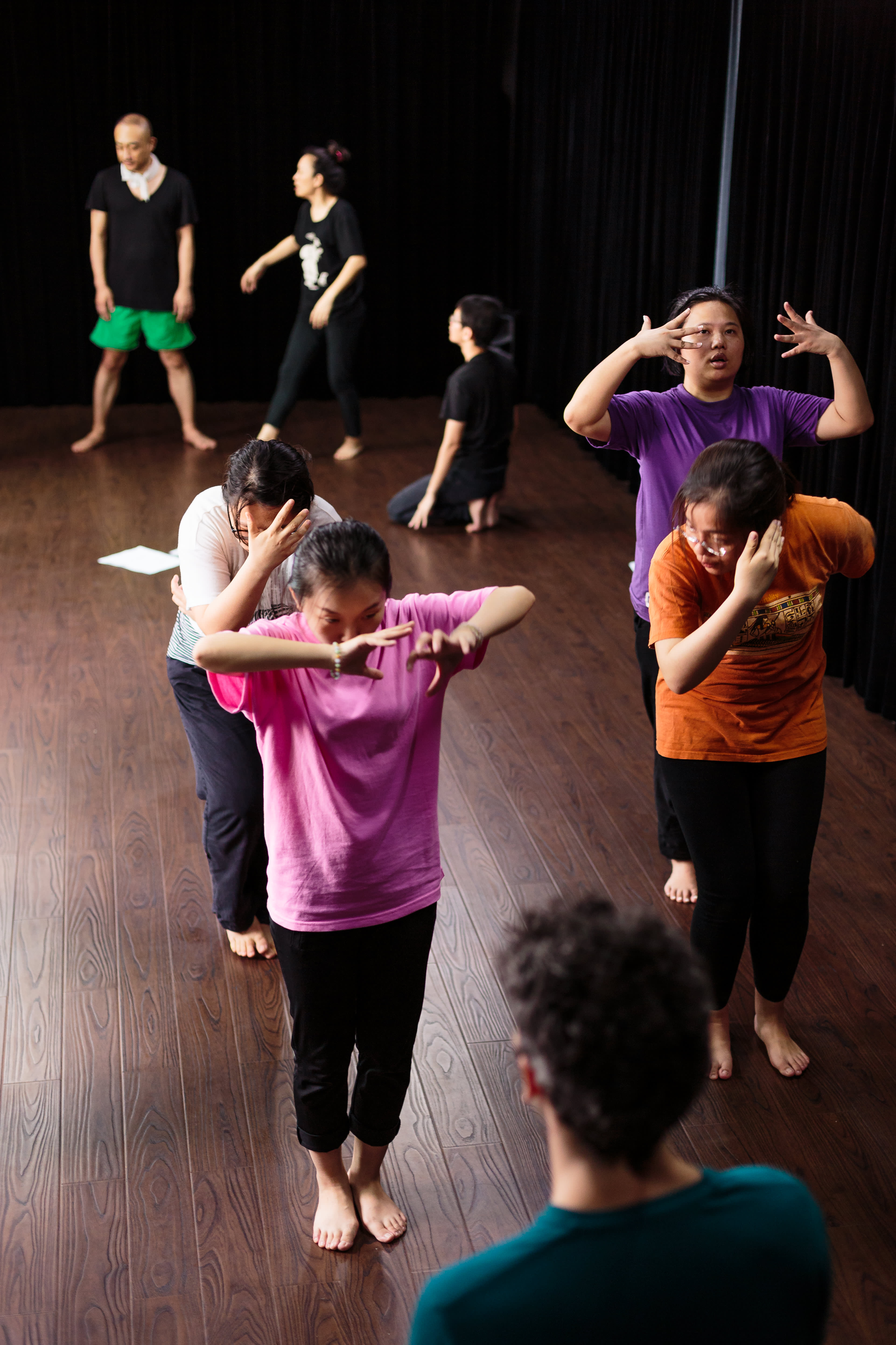 Guangzhou Physical Theatre Final Performances，製作：《廣州形體劇場及復調演唱工作坊》