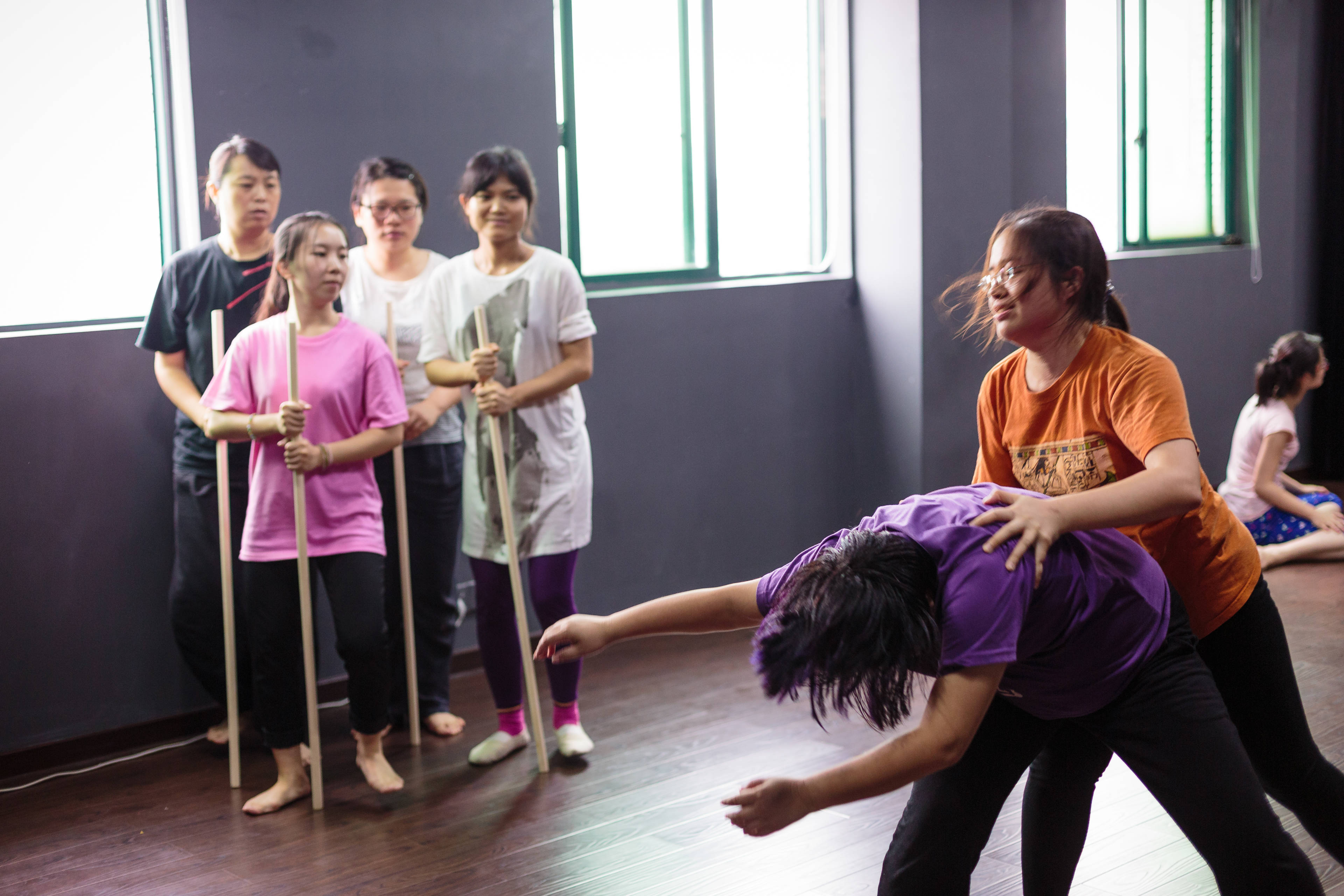 Guangzhou Physical Theatre Final Performances，製作：《廣州形體劇場及復調演唱工作坊》