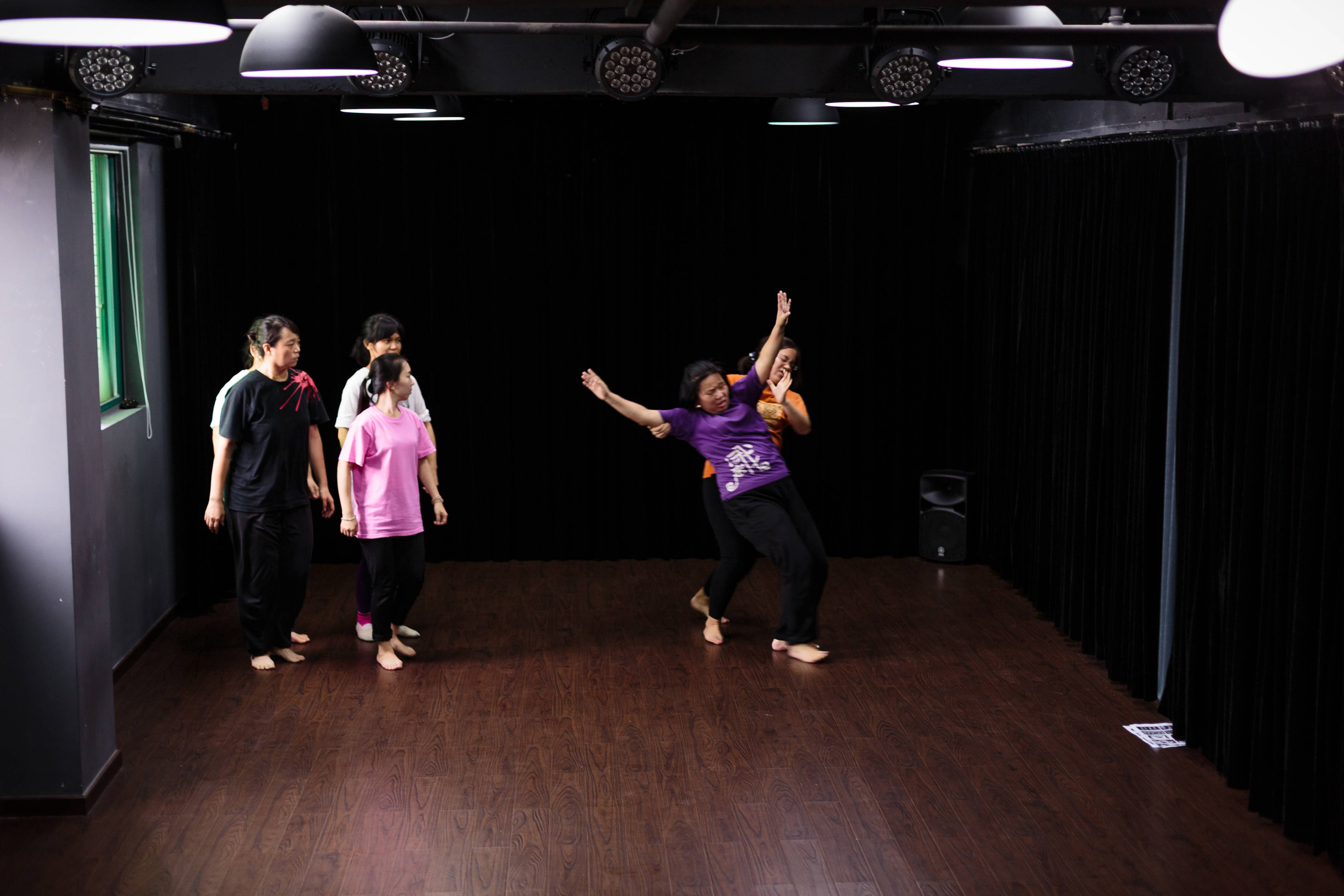 Guangzhou Physical Theatre Final Performances，製作：《廣州形體劇場及復調演唱工作坊》