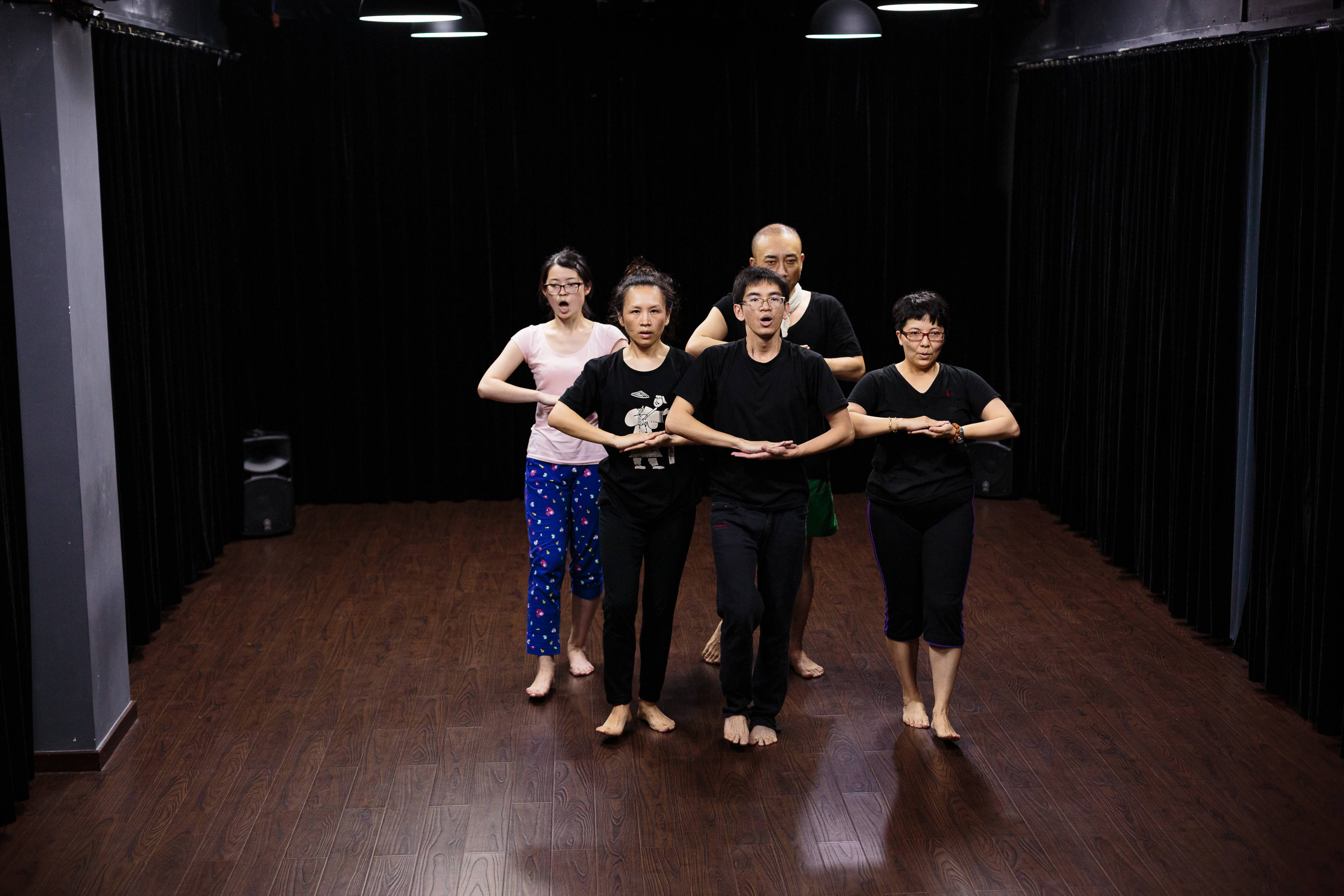 Guangzhou Physical Theatre Final Performances，製作：《廣州形體劇場及復調演唱工作坊》