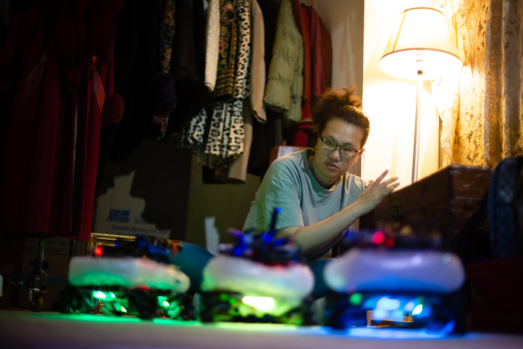 樟木箱，製作：《《遙距在場》》