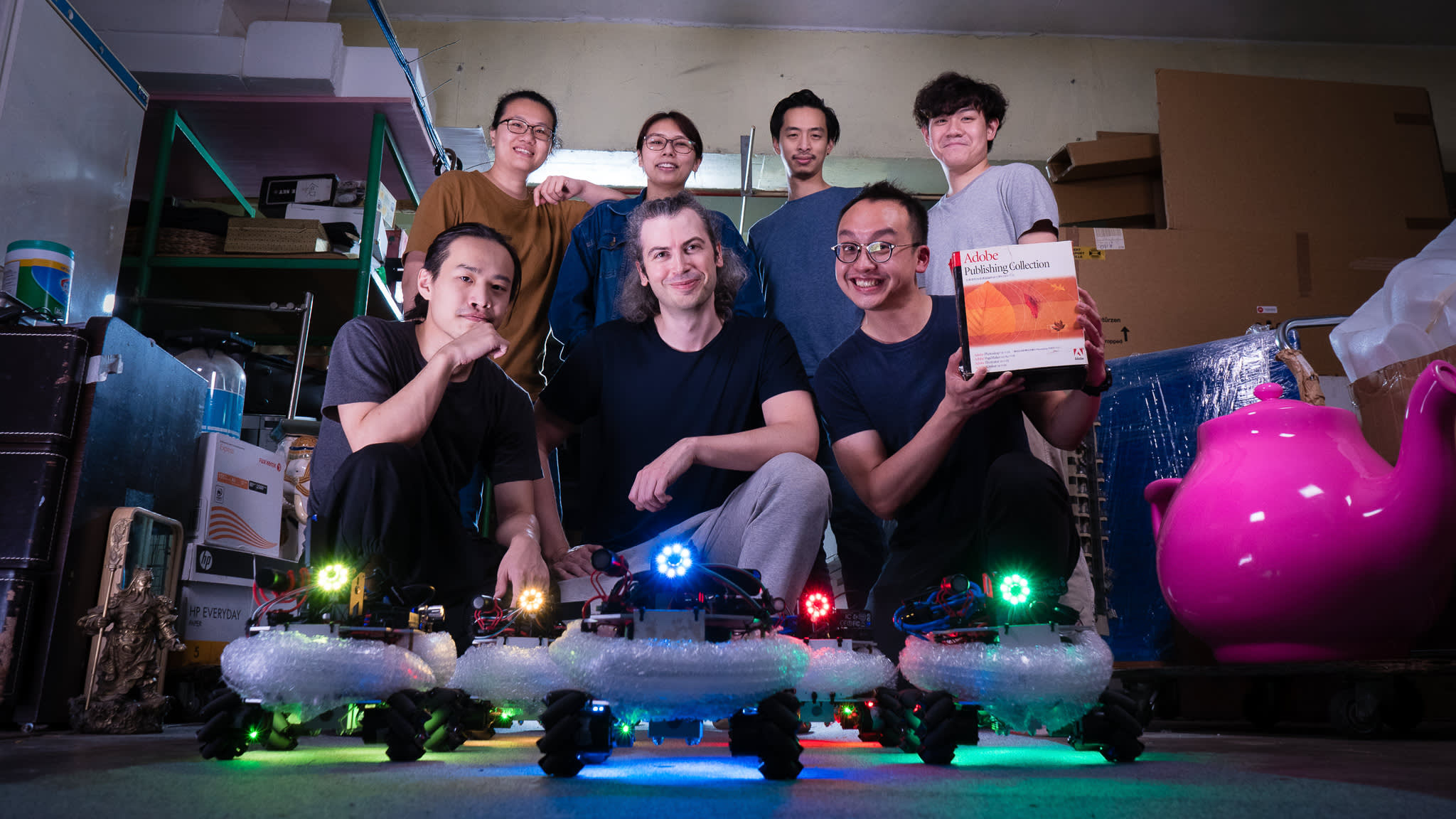 Group photo after the show – from Presence