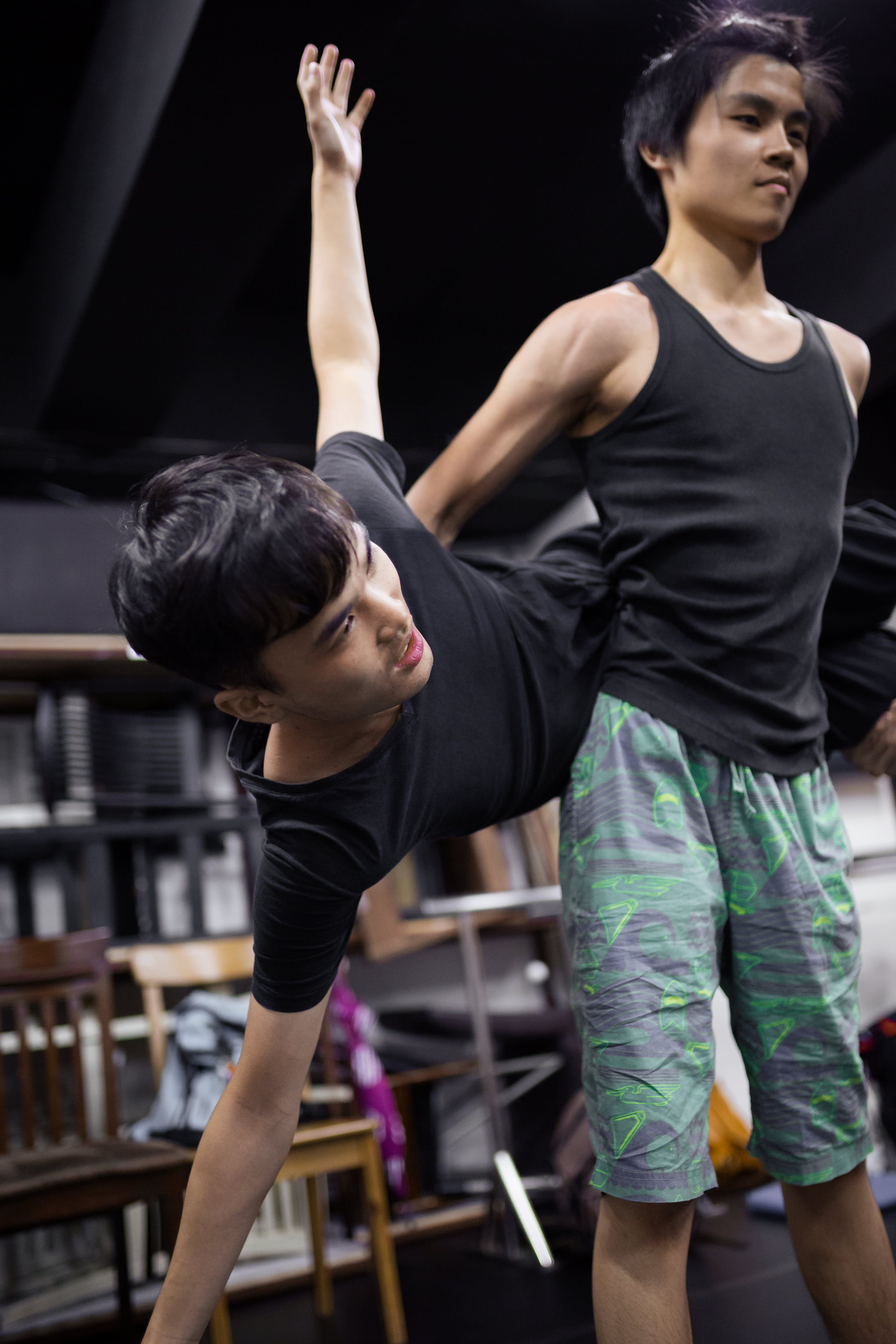 Psychophysical actor training workshops in Hong Kong, 2016，製作：《「身心合一」》