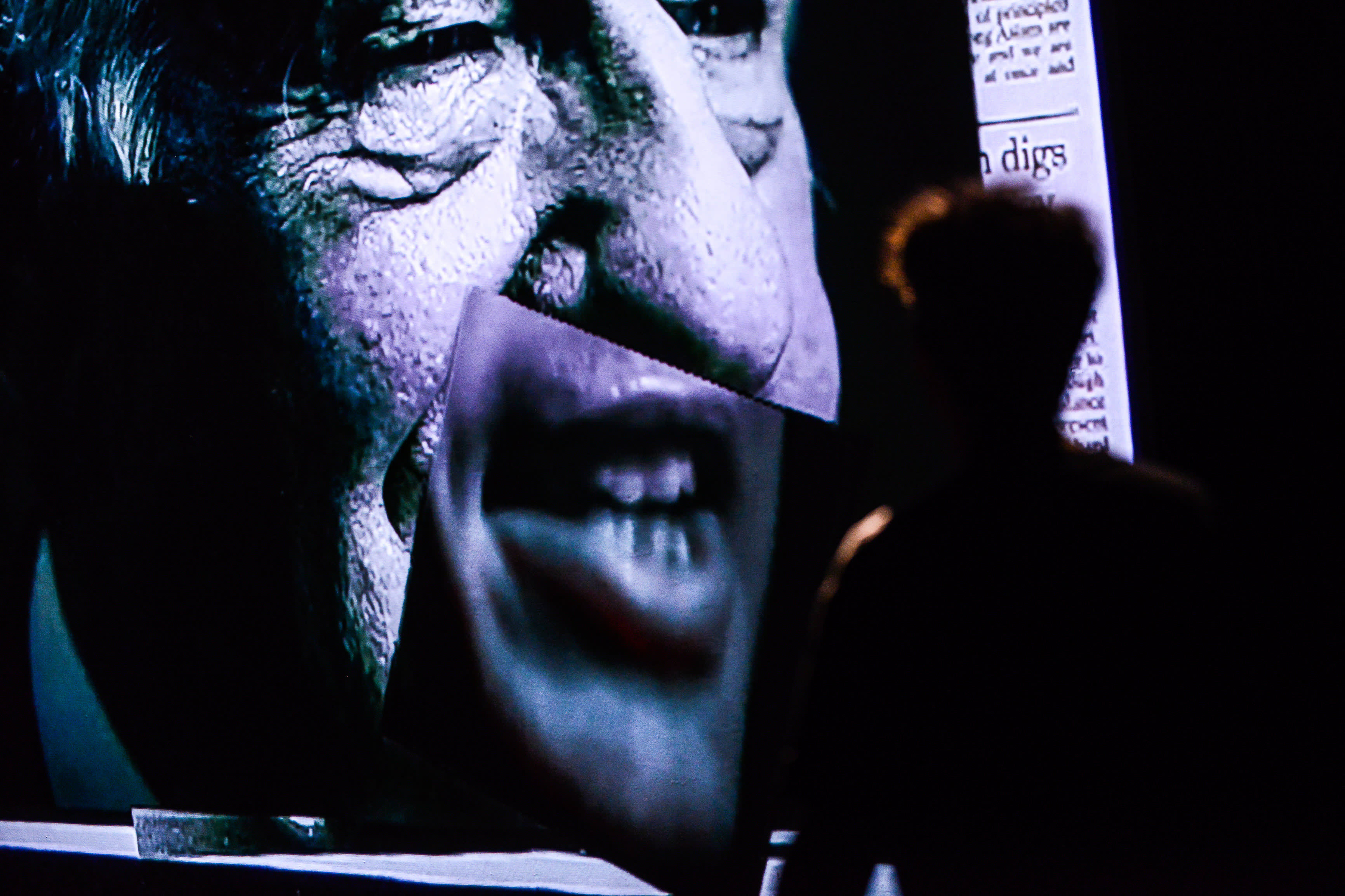 而衛奕信則從蘇格蘭下來參與辯論，製作：《《山下的證詞》》