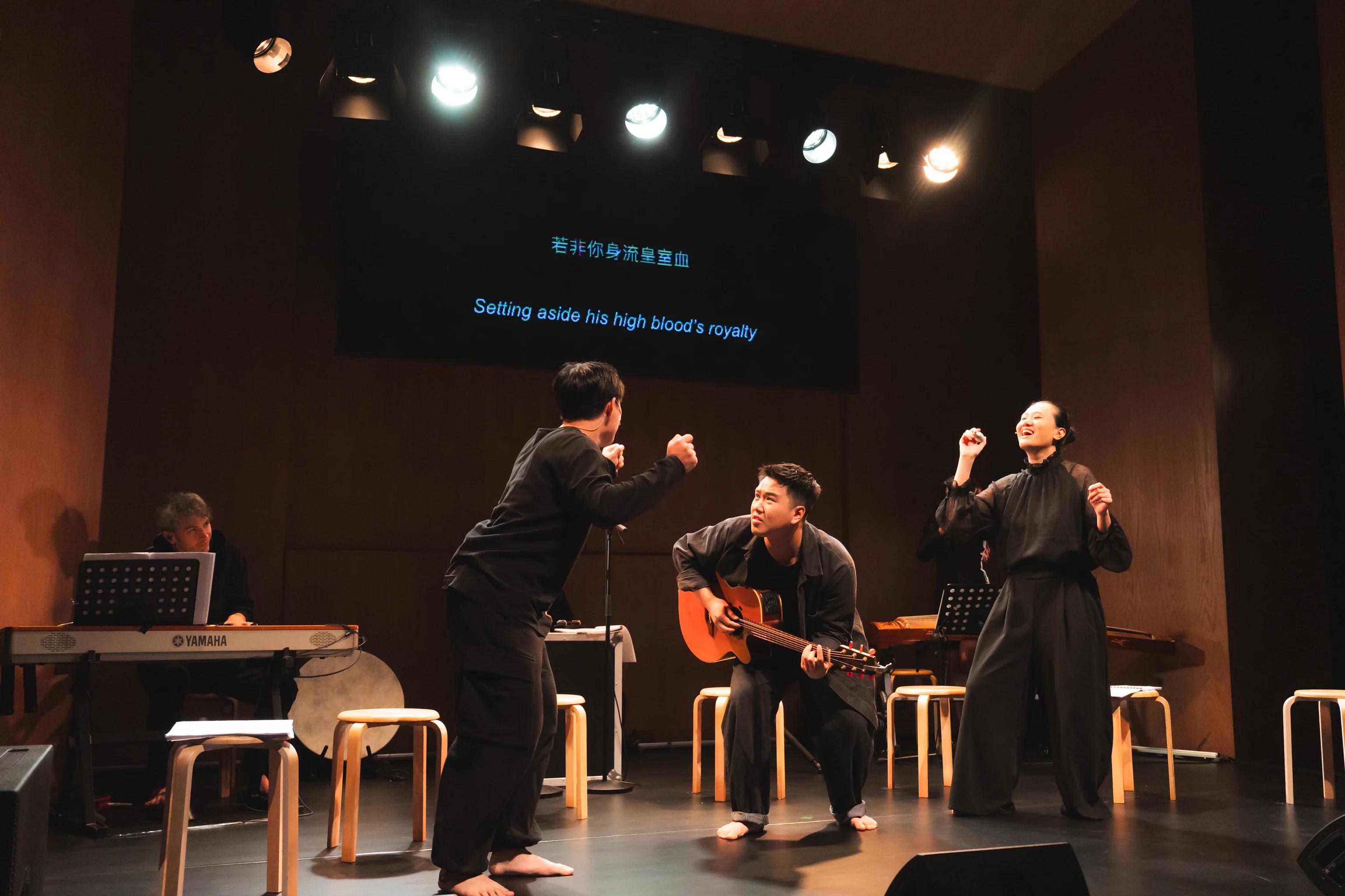 Pale trembling coward, there I throw my gage