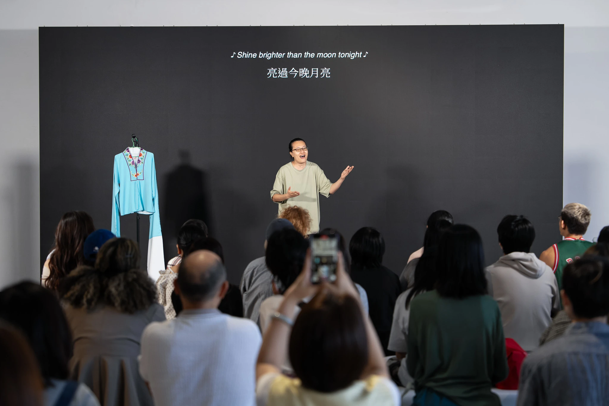 Shine brighter than the moon tonight.