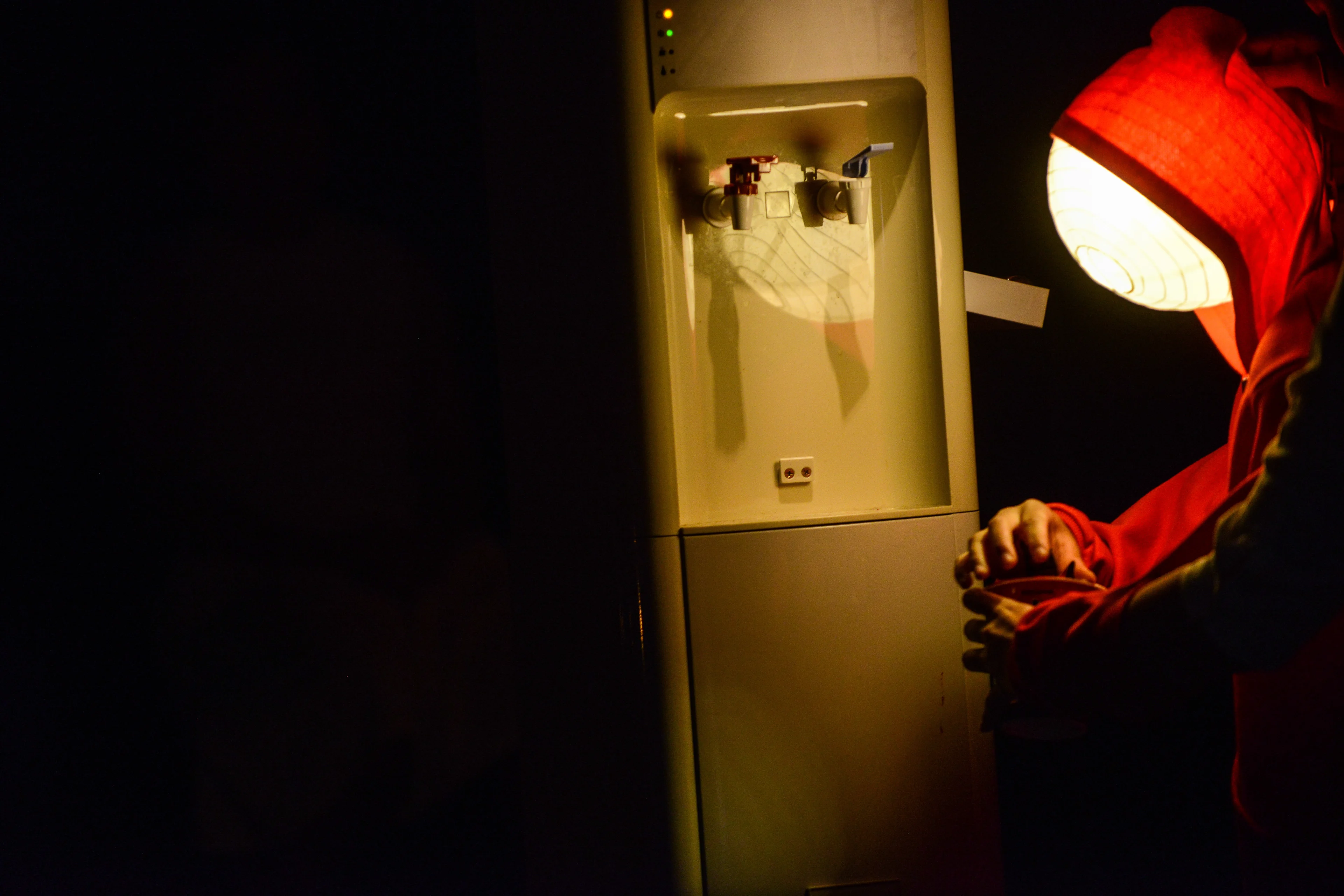 ‘what are you doing?’ ‘I can’t sleep I can’t sleep,’