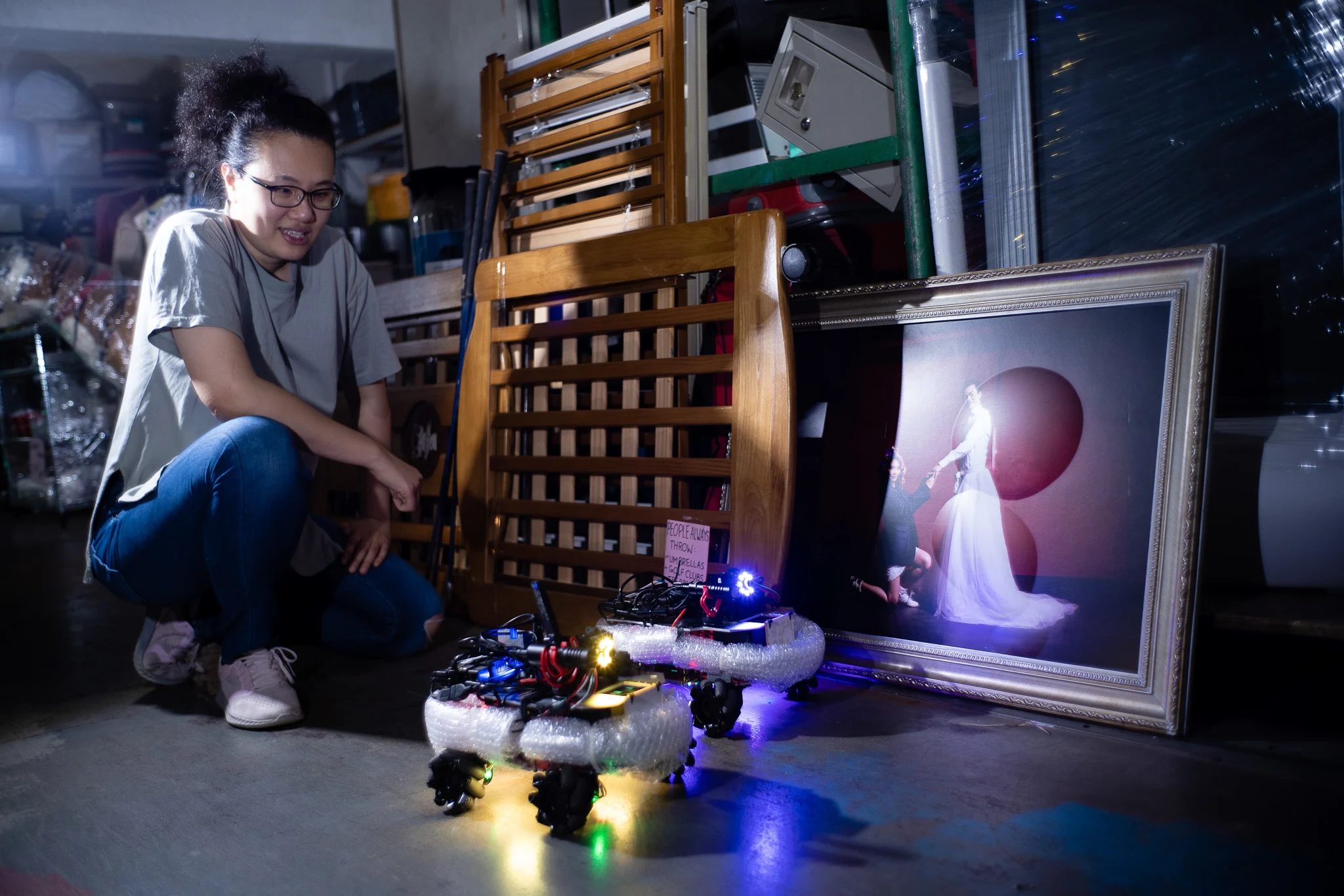 Frequently dumped objects: wedding photos, cribs, golf clubs