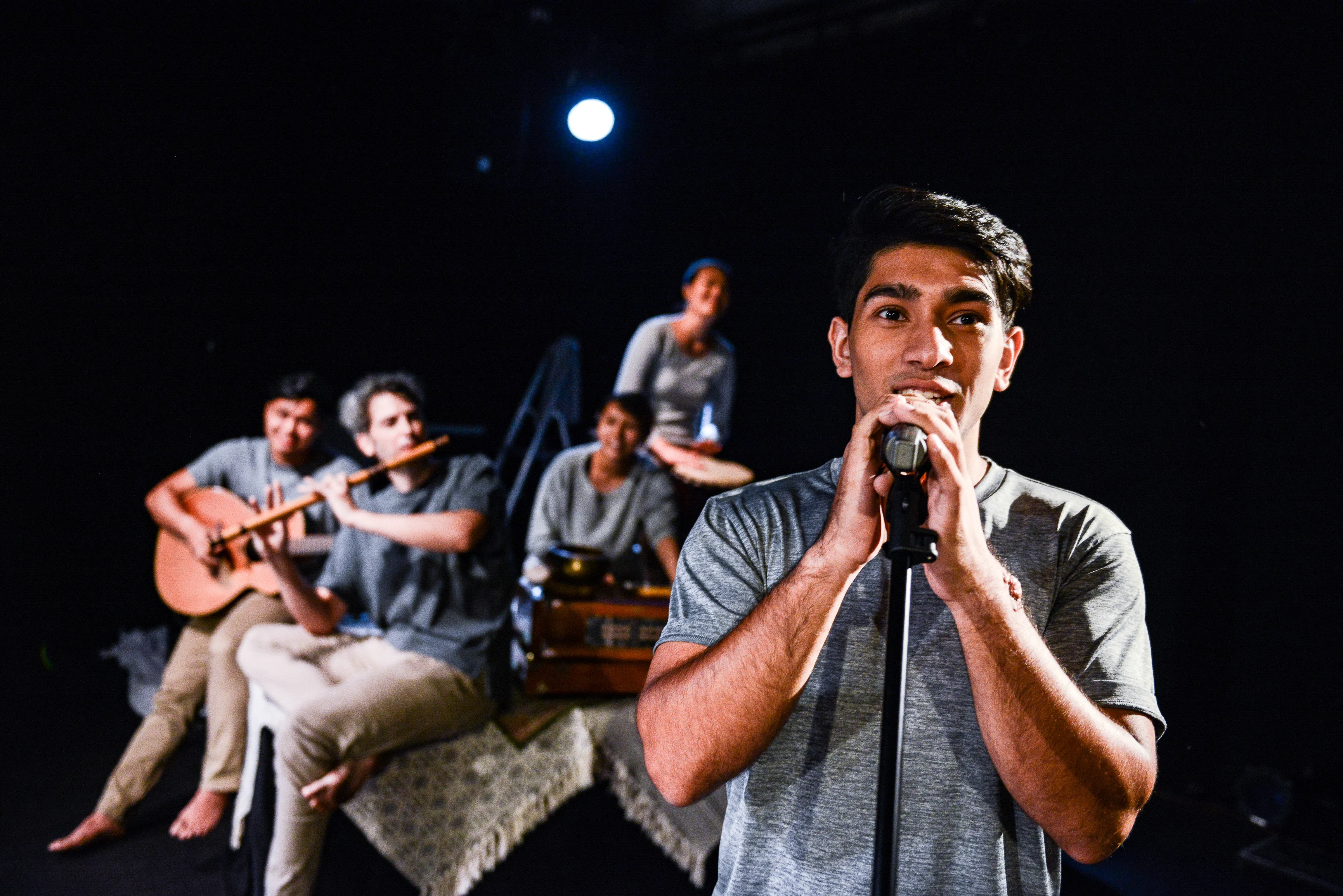 Before the performance begins...