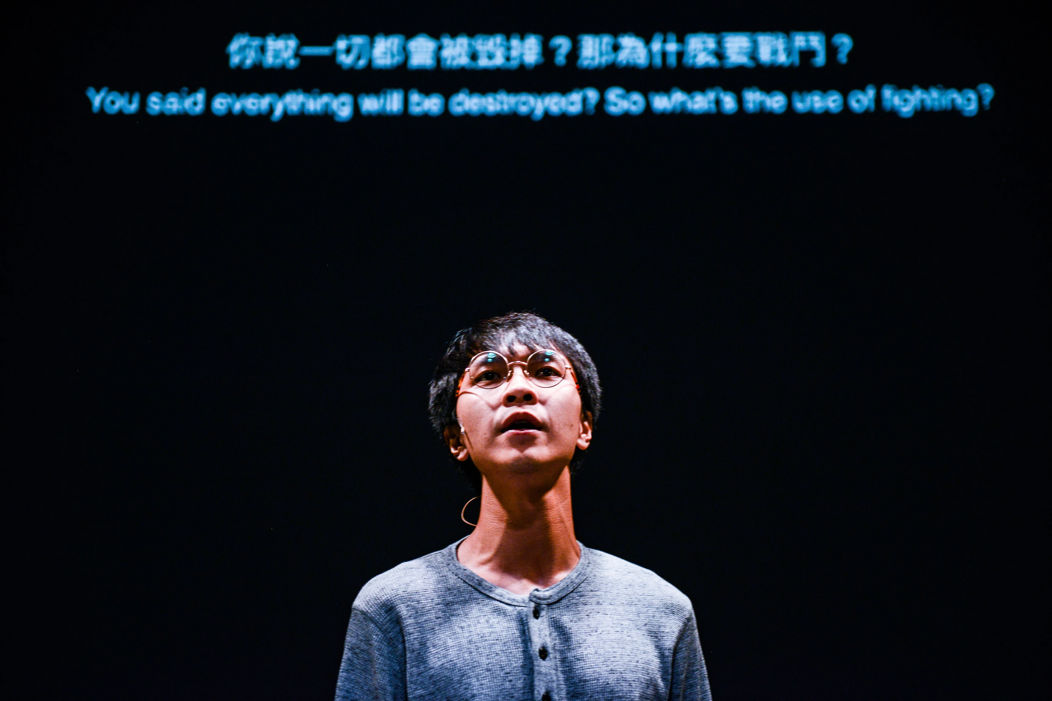 You said everything will be destroyed? So what’s the use of fighting?