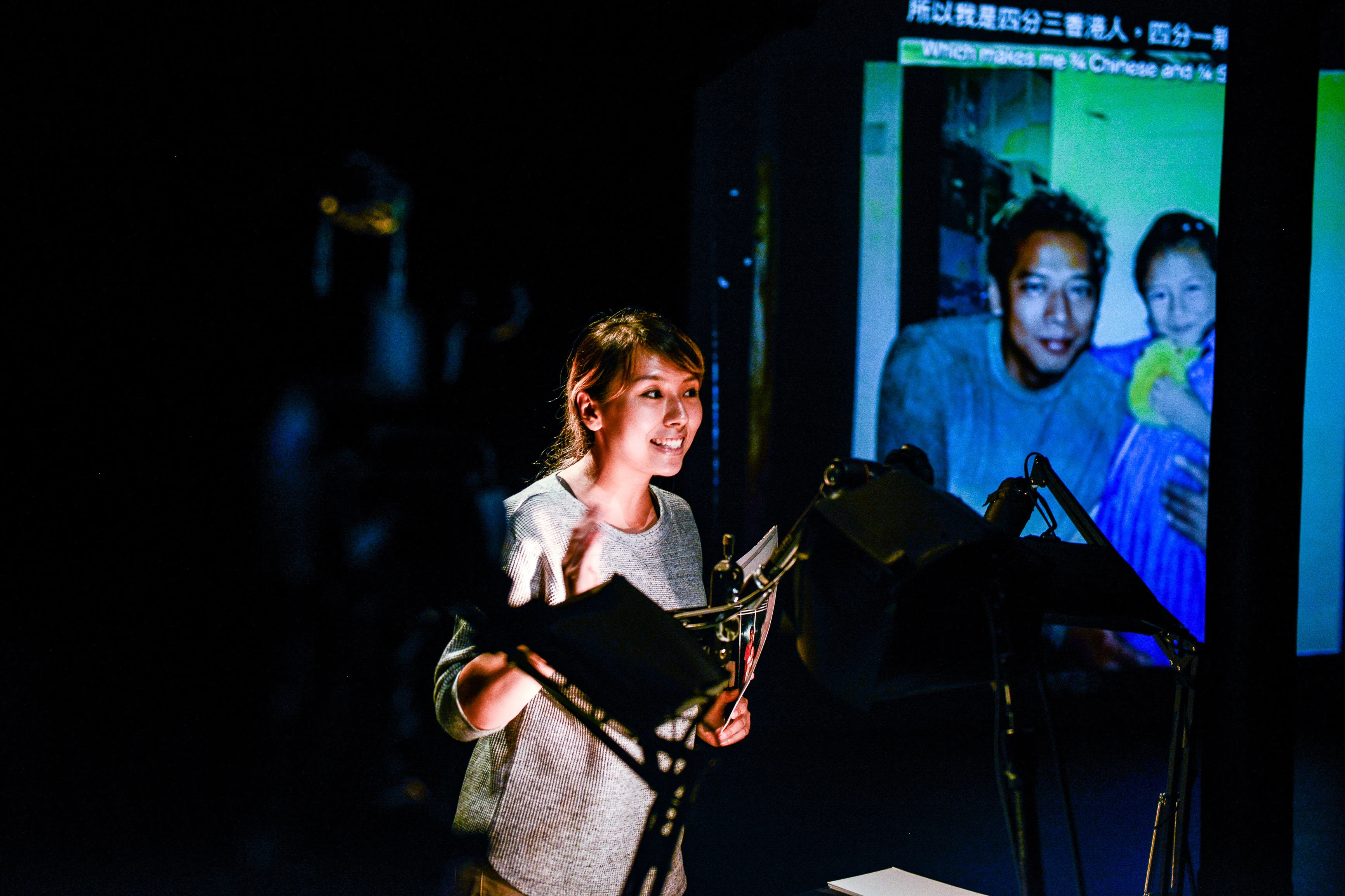 My mom is full Chinese and my dad is ½ Sri Lankan