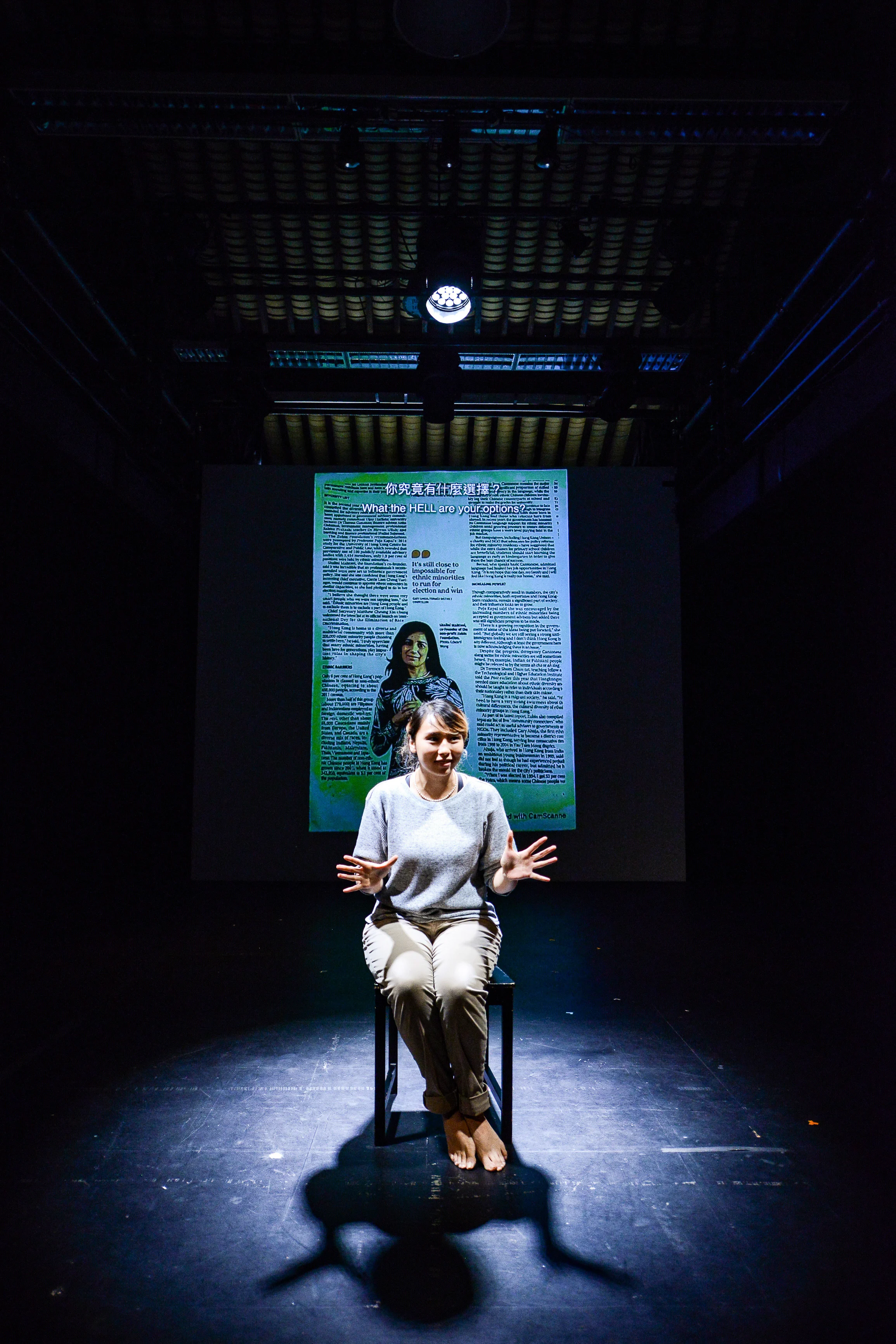 And sometimes Cantonese is the fourth or fifth language for this child