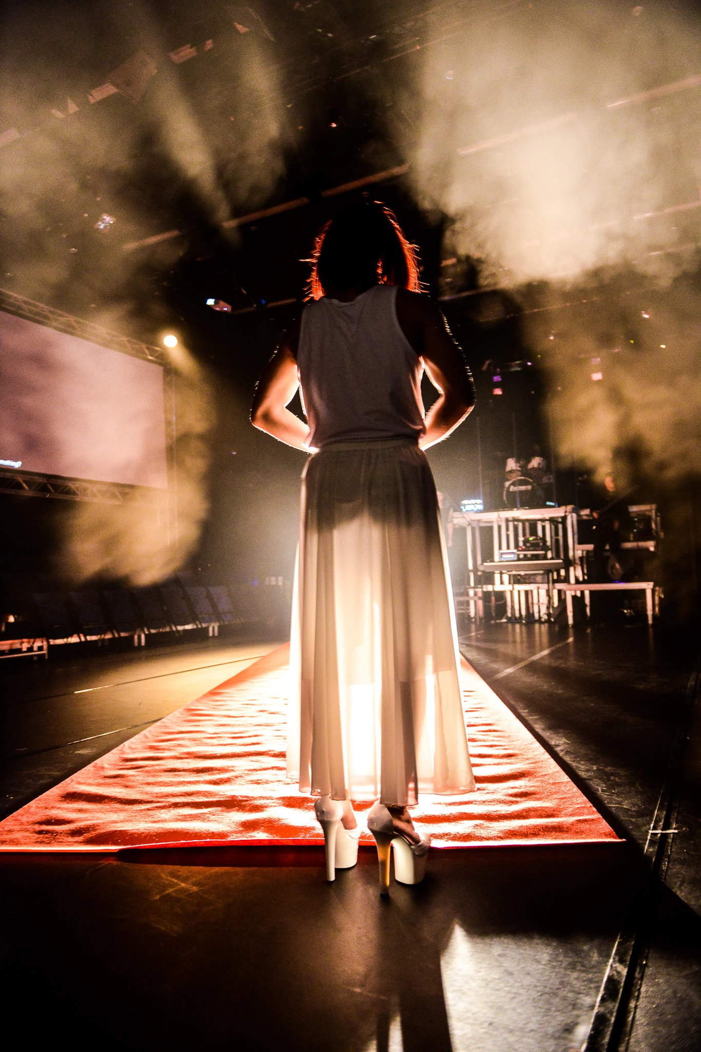 I'll get your bath ready, take a bath and then have dinner