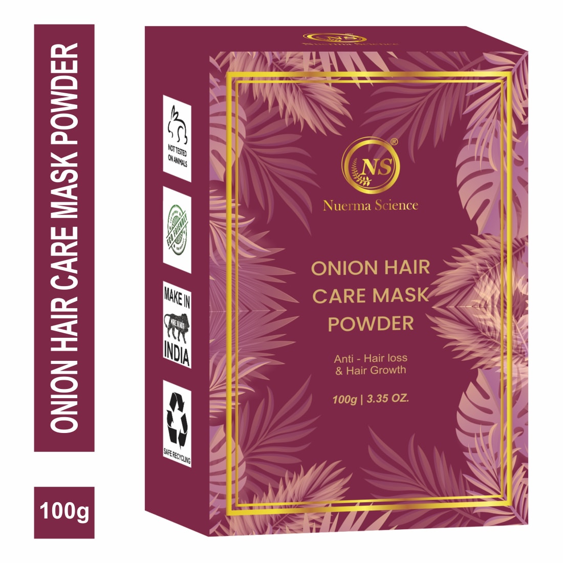 Onion Powder For Hair Mask - 100mg