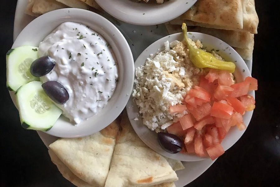 Spanakopita at Greektown Grill in Greenville, SC