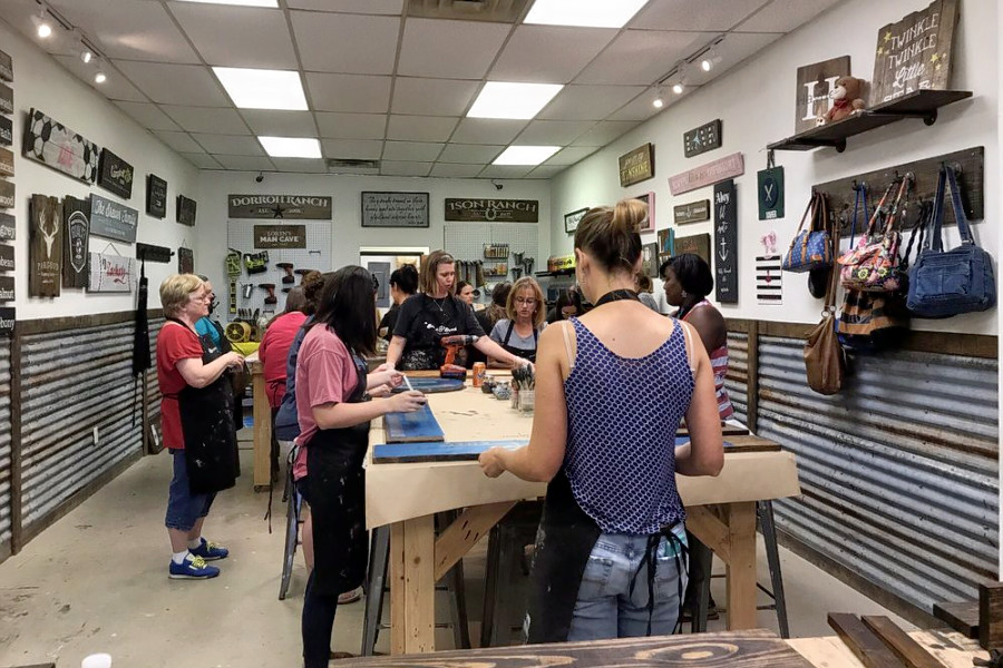 Express Yourself At Plano S Top 5 Paint And Sip Studios Hoodline
