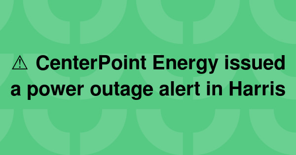 Centerpoint Energy Power Outagepitpoint Detail