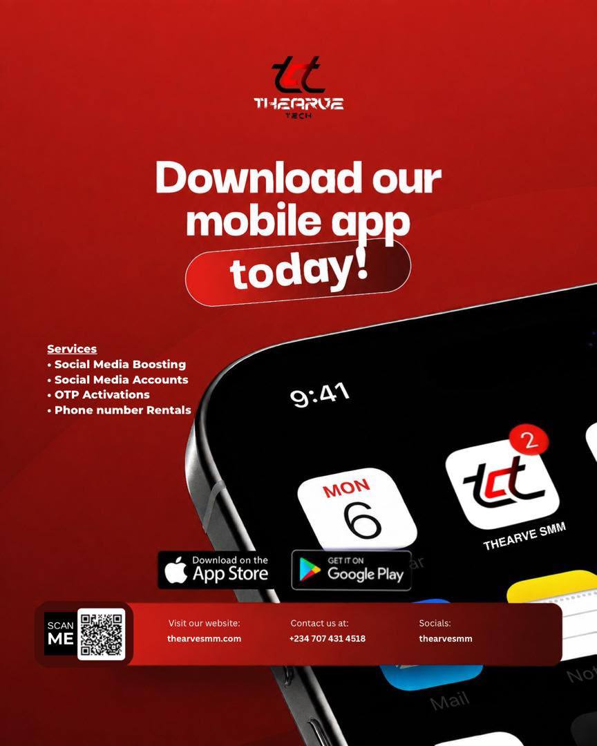 THEARVE SMM App Is Now Live: Manage Your SMM Services on the Go