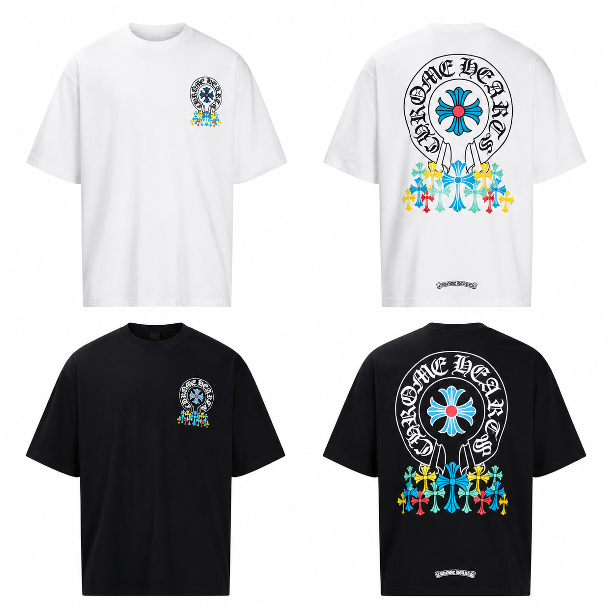 T-shirt Slim black