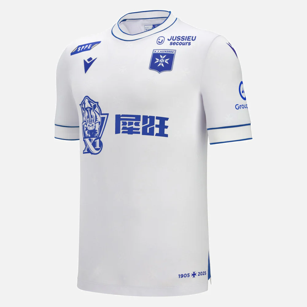 AJ Auxerre Maillot Domicile 2025/26