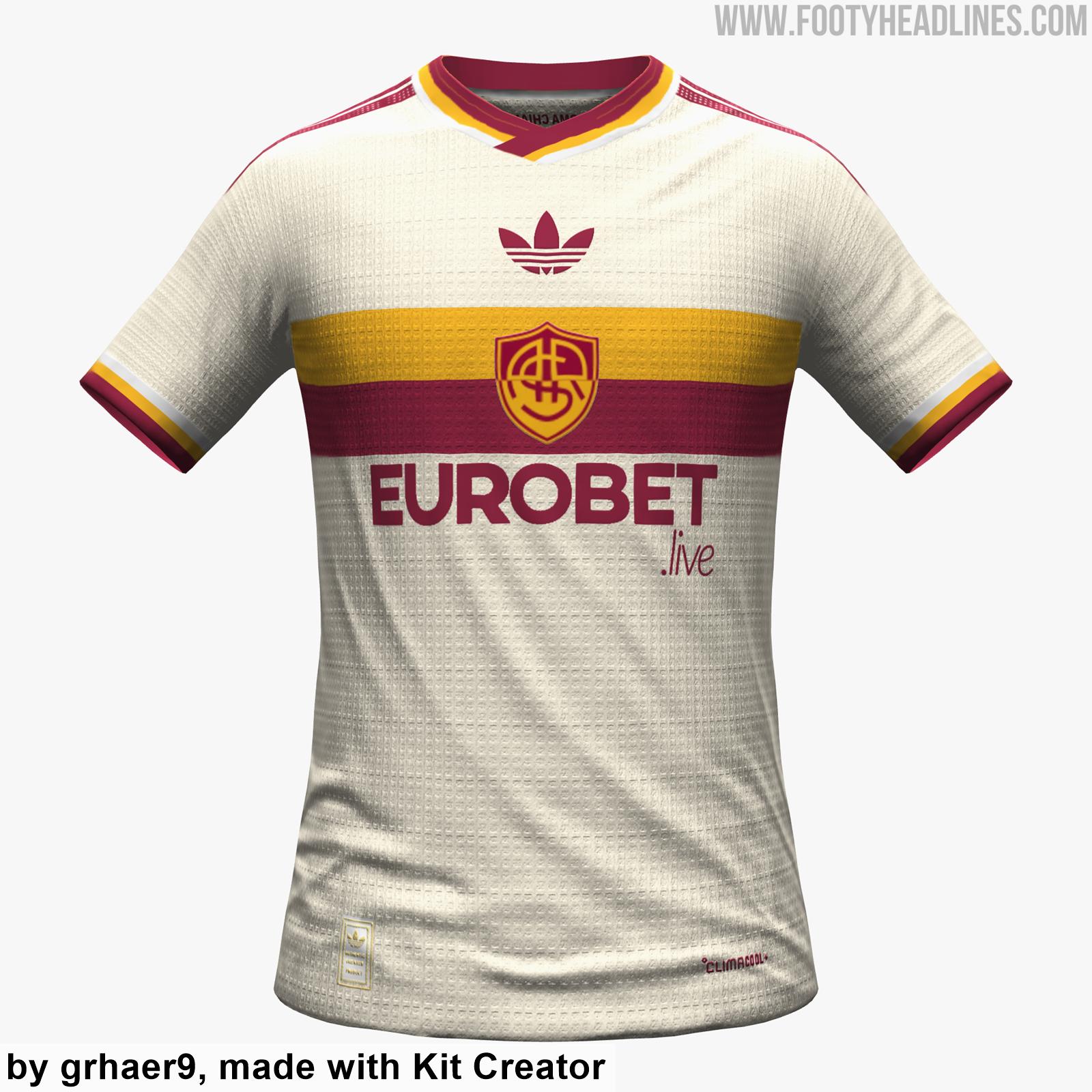 AS Roma Maillot Exterieur 2026/27