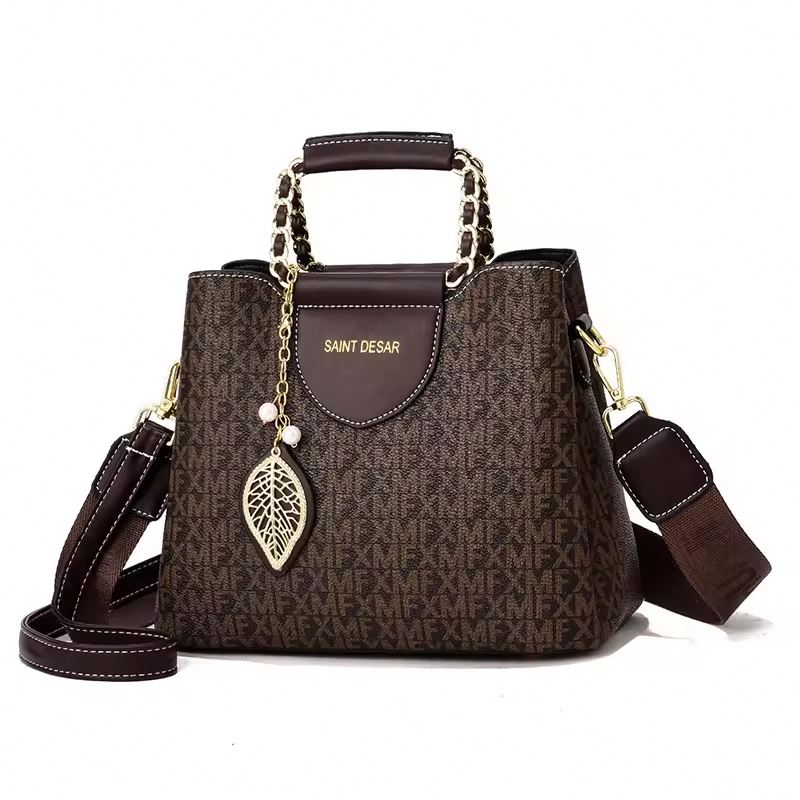 Sacs à main pour femmes en cuir PU de luxe élégants en gros, sacs à main tendance et raffinés pour femmes