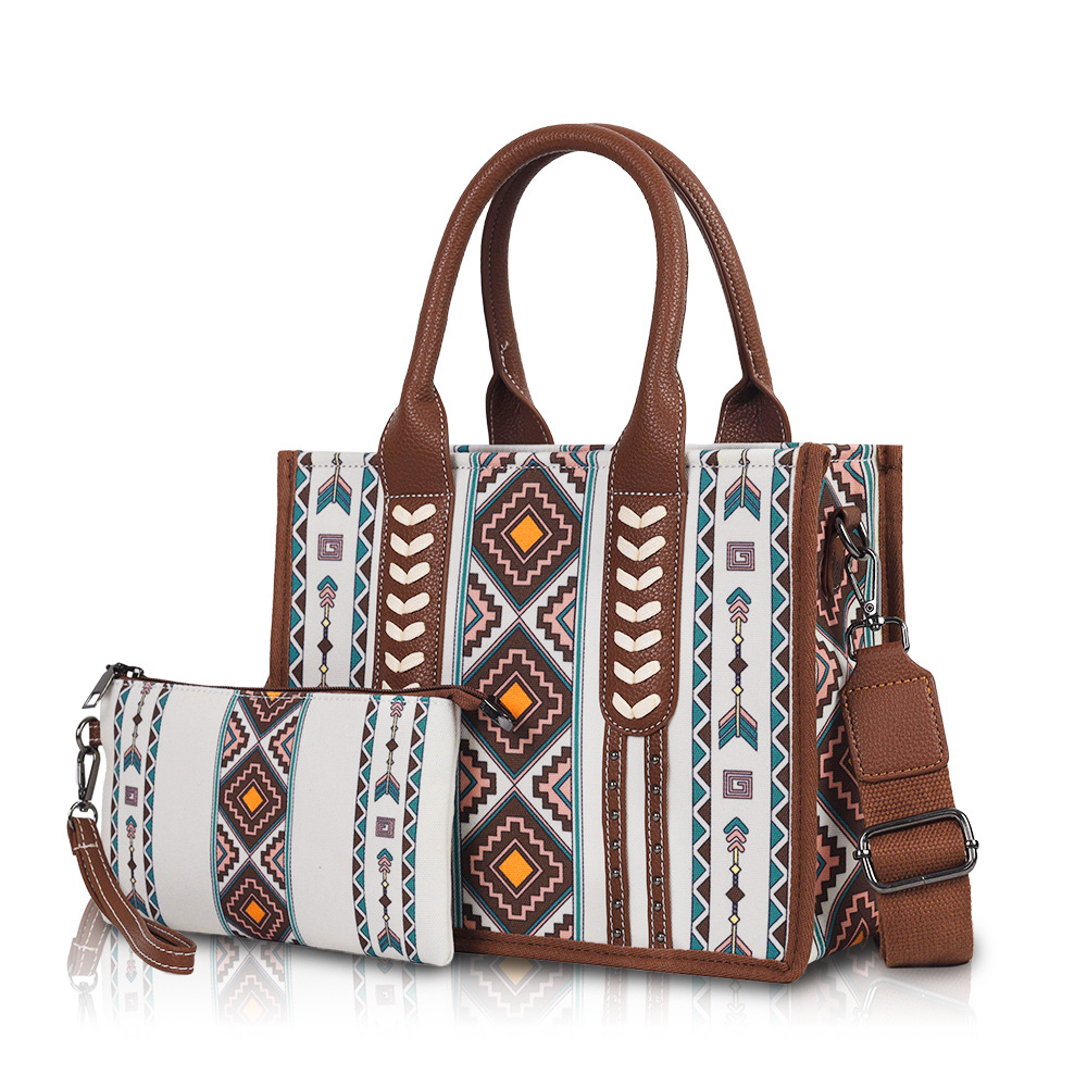 Sac fourre-tout de grande capacité de style bohème transfrontalier pour femmes