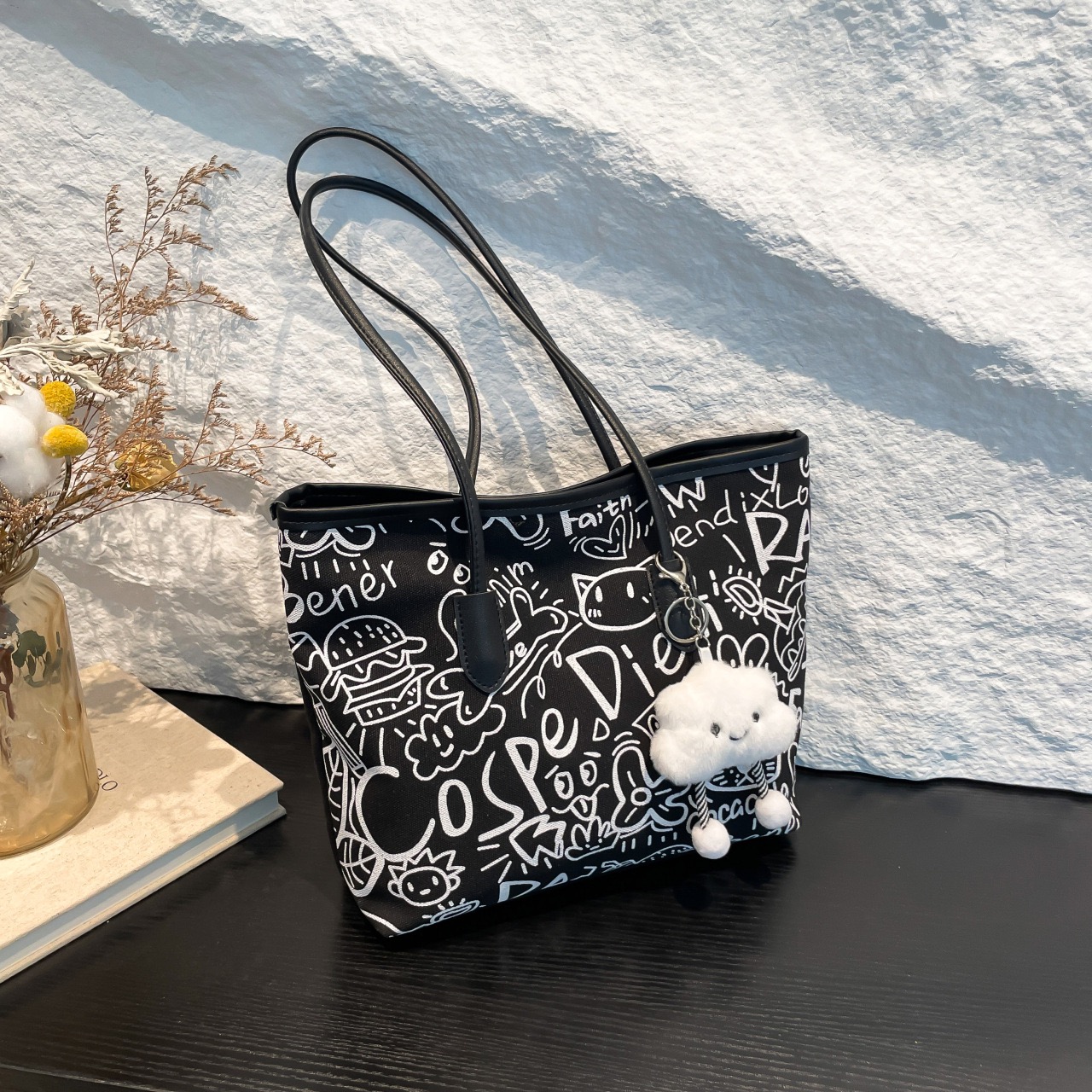 Nouveau Sac Fourre-Tout en Toile Décontracté
