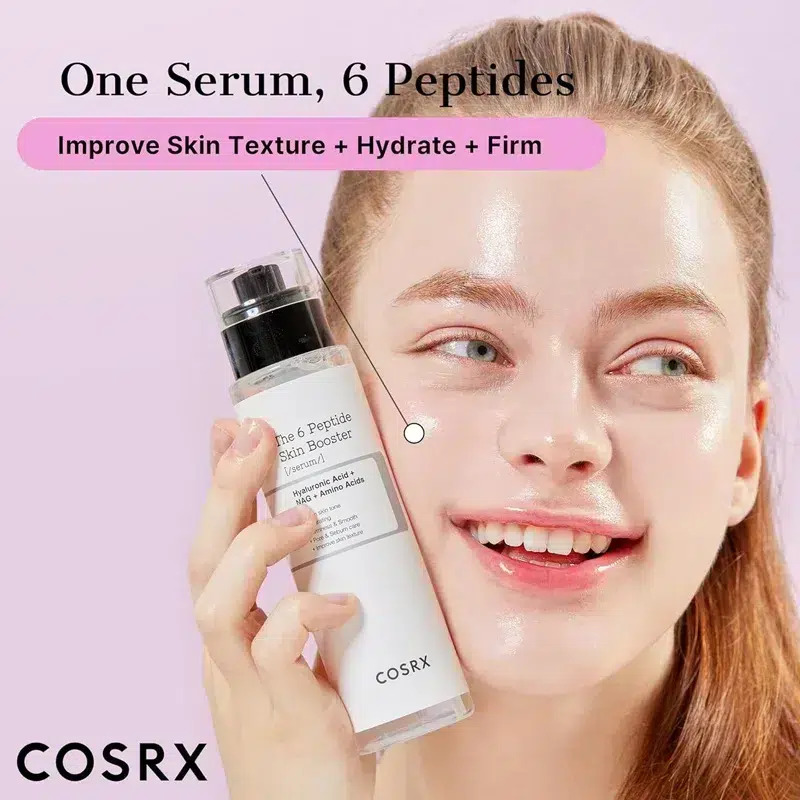 Cosrx The 6 Peptide Skin Sérum Booster à Acide Hyaluronique Repulpant et Anti Age