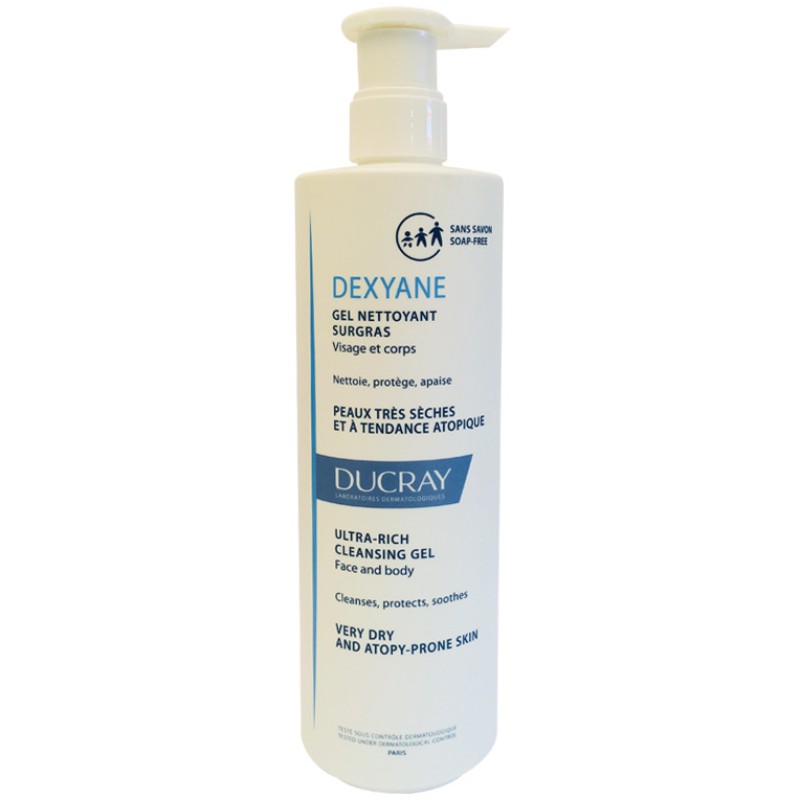 DUCRAY Dexyane Gel Nettoyant Surgras Visage & Corps