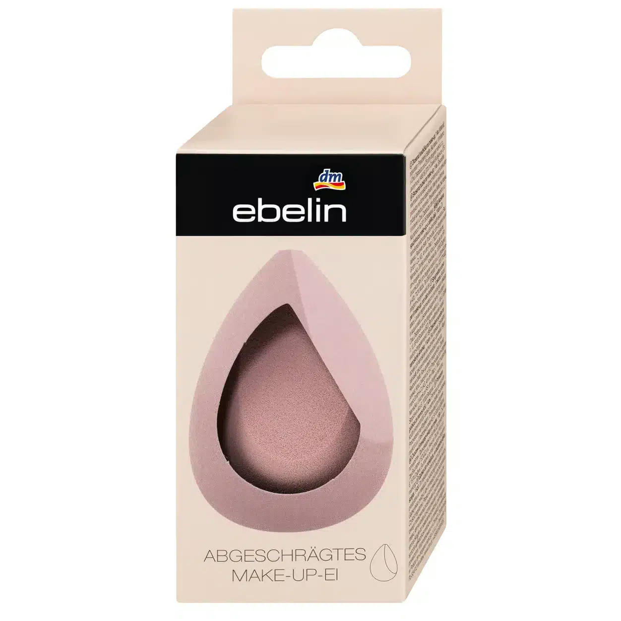 Ebelin Œuf de Maquillage Biseauté