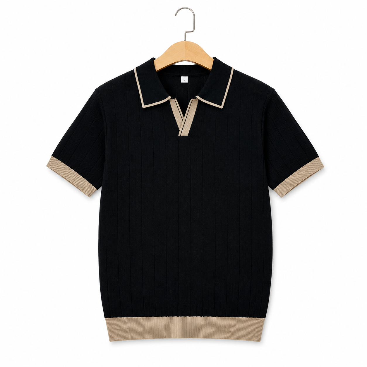 Polo ​Noir / Crème