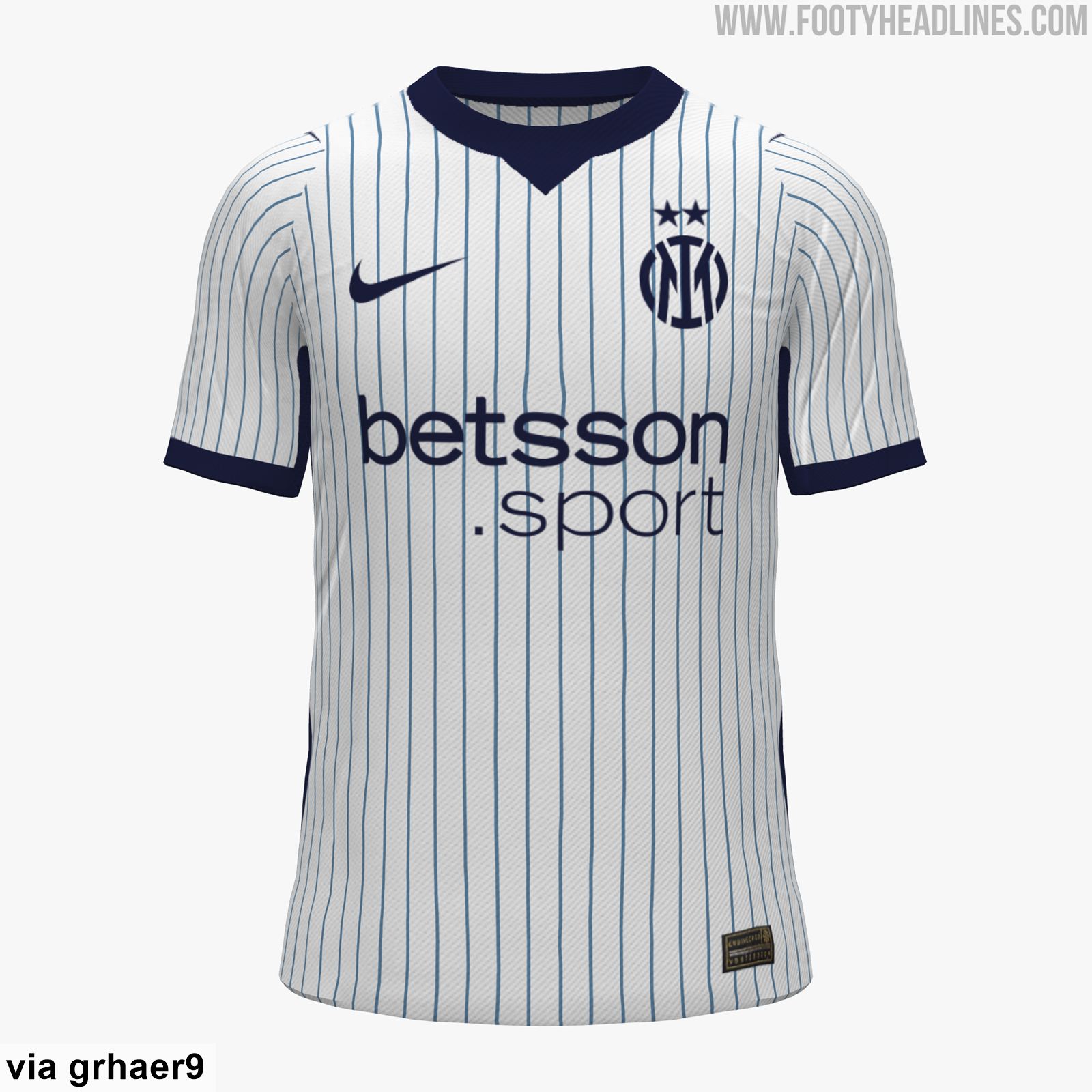 Inter Milan Maillot Exterieur 2026/27