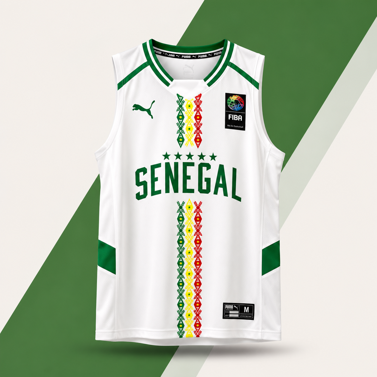 Maillot Basket Sénégal