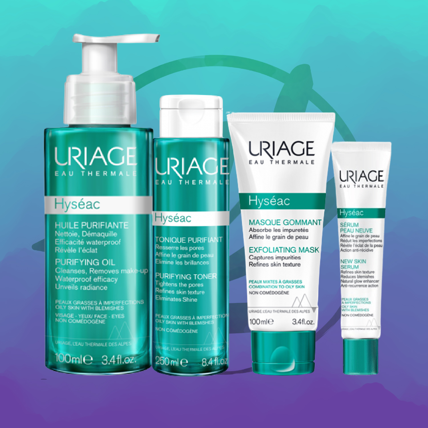 Uriage Hyseac Les Essentiels Pour Soins Anti Boutons Et Points Noirs