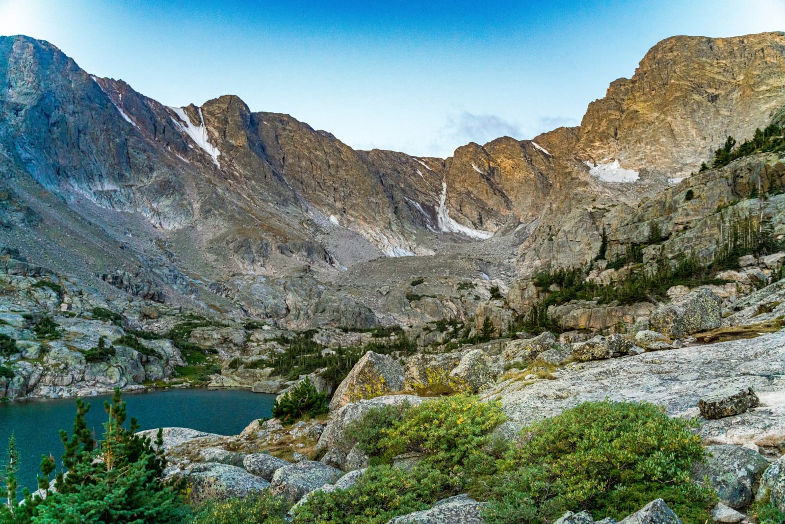 Glacier Flour Turquoise — Rocky Mountain National Park, Colorado. That unmistakable glacier-flour turquoise tucked under a headwall in the Colorado high…