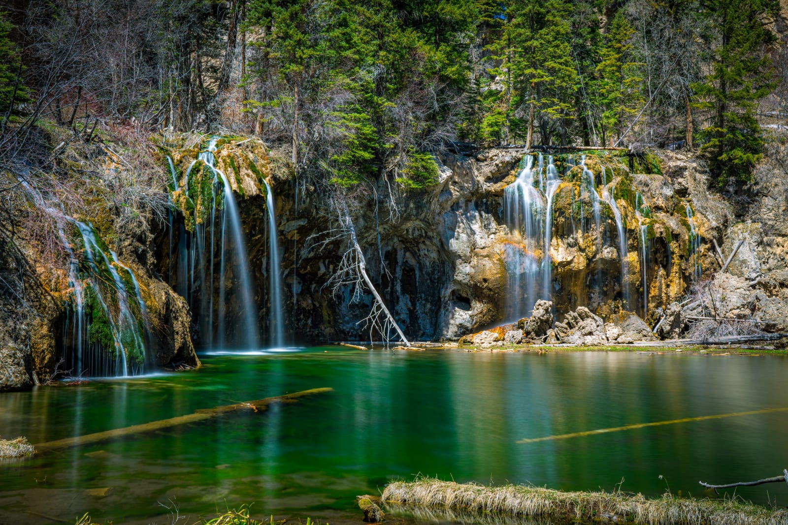 Green Water, White Curtains