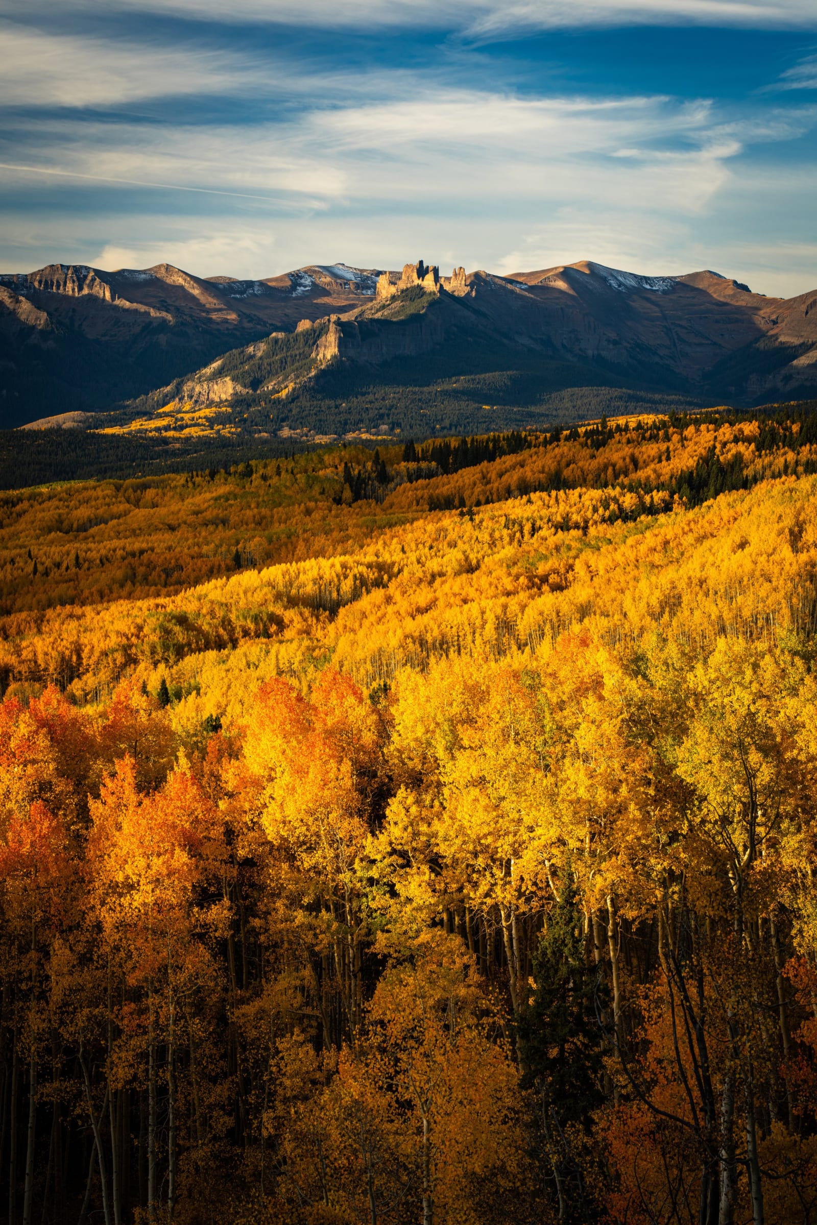 Midday at the Castles on Ohio Pass.