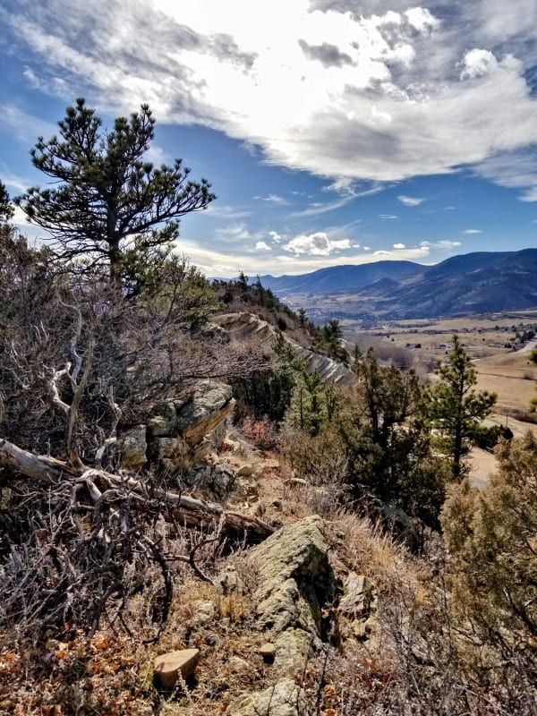 Dakota Ridge Trail, Colorado — photo by Chris Heaton