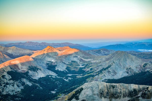 Mount Yale, Colorado — photo by Chris Heaton