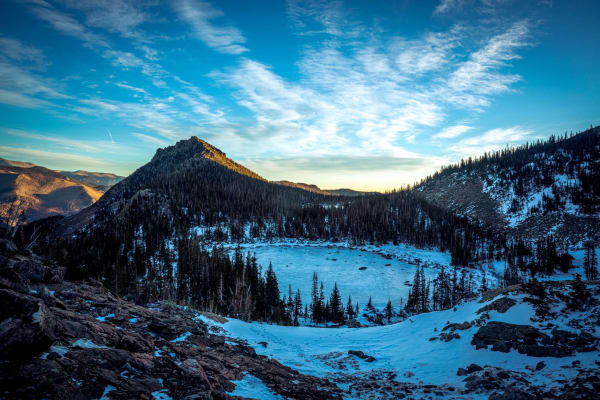 Lake Helene, Colorado — photo by Chris Heaton