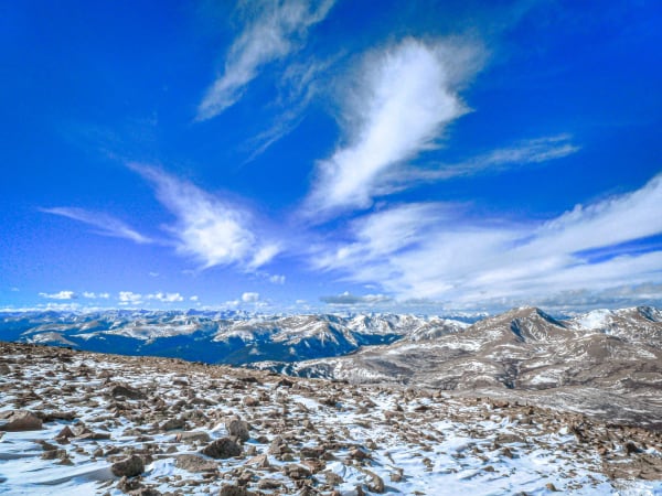 Mt Bierstadt, Colorado — photo by Chris Heaton