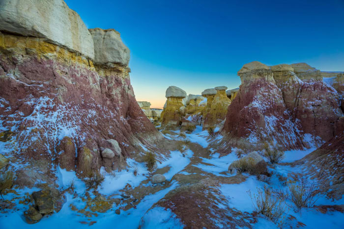 Sunrise At The Paint Mines — Paint Mines Interpretive Park, Calhan — Colorado landscape photography by Chris Heaton