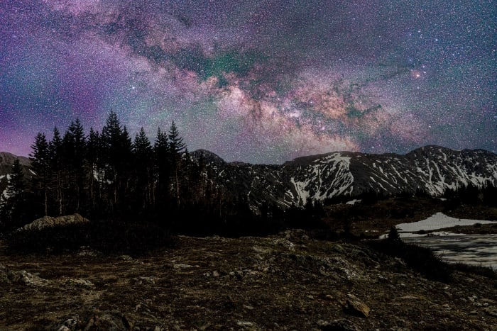 Loveland Pass Summer Milky Way — Loveland Pass, Colorado — Colorado landscape photography by Chris Heaton