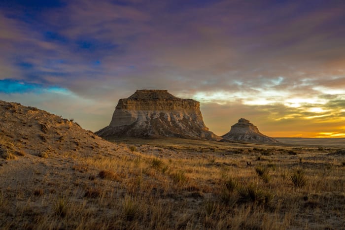 Pawnee Buttes Across The Plains — Pawnee National Grassland, Colorado — Colorado landscape photography by Chris Heaton