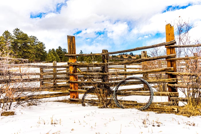 A Wheel That Stopped Turning — Clear creek canyon — Colorado landscape photography by Chris Heaton