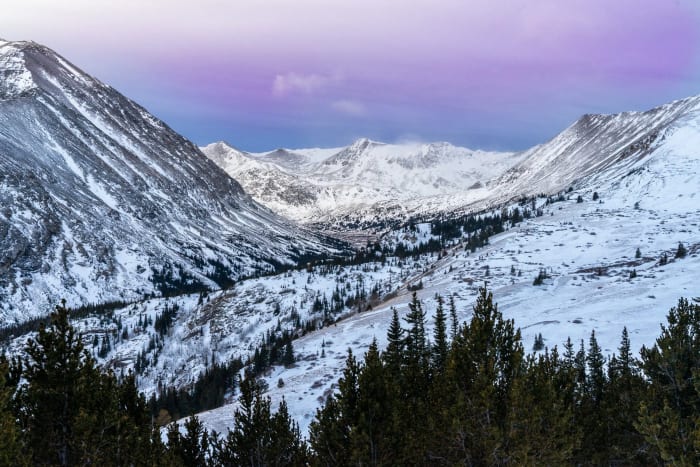 Cotton Candy Sky Hoosier Pass — Hoosier Pass, Colorado — Colorado landscape photography by Chris Heaton